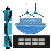 Para accesorios de aspiradora Cecotec Conga3090series: almohadilla de mopa y cepillo lateral