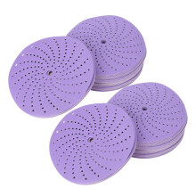 Ceramic Hook-and-Loop Sanding Discs 6-inch 120-Grit 100 Pcs