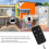 Strobe Siren Security System With Adjustable Sensitivity Motion Alarm And4Modes Long Control Distance Solar Powered Sound Light Alert 3