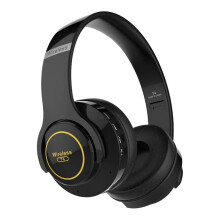 Trådløse Bluetooth-hodetelefoner over øret, sammenleggbare og komfortable, kompatible med Android og iOS, for reise, kontor, PC
