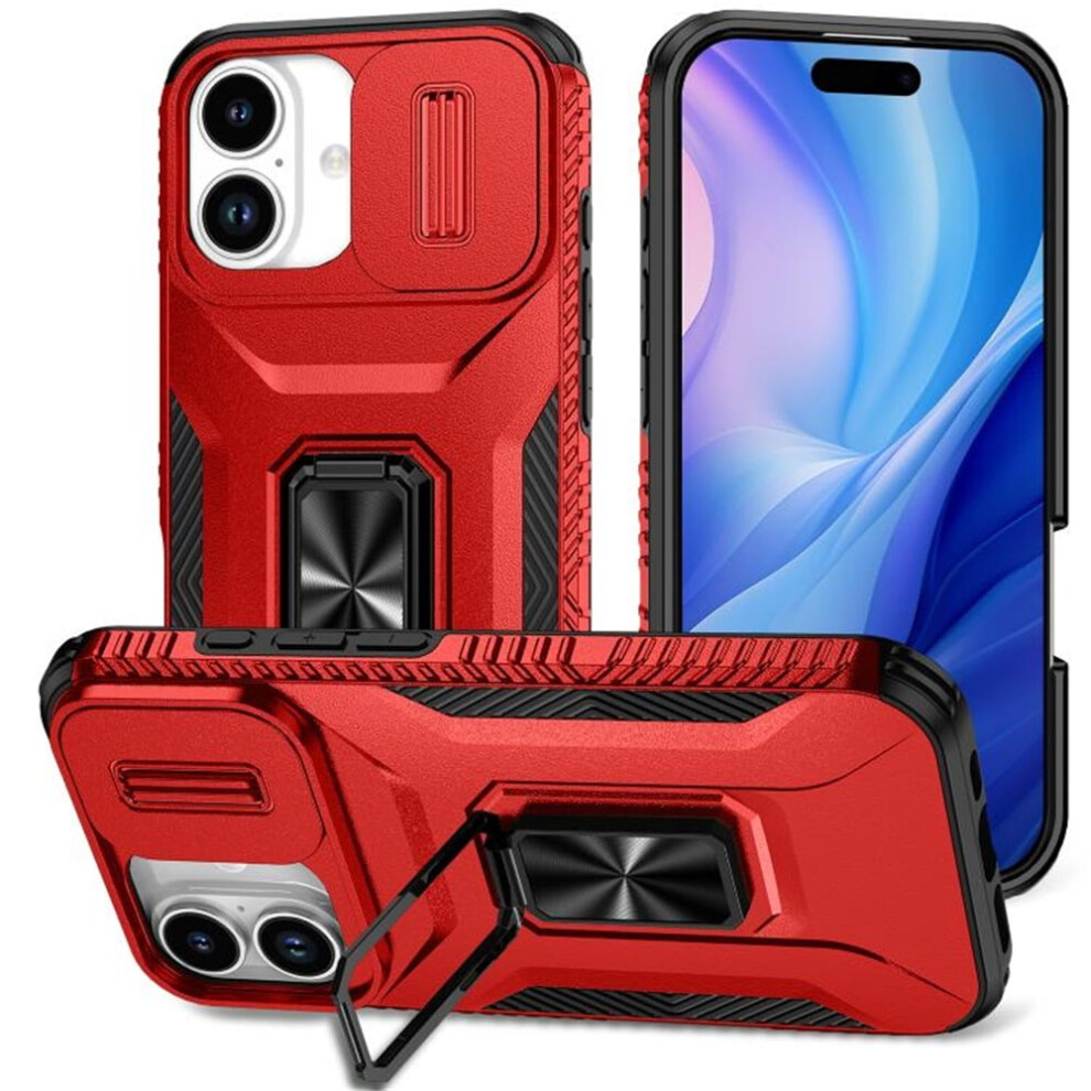 Iphone 17 Shockproof Hybrid Case With Rotating Ring 937196972050