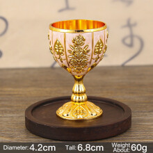 30ml Vintage Wine Cup High-quality Metal Wine Cup Retro Wine for Champagne Cup