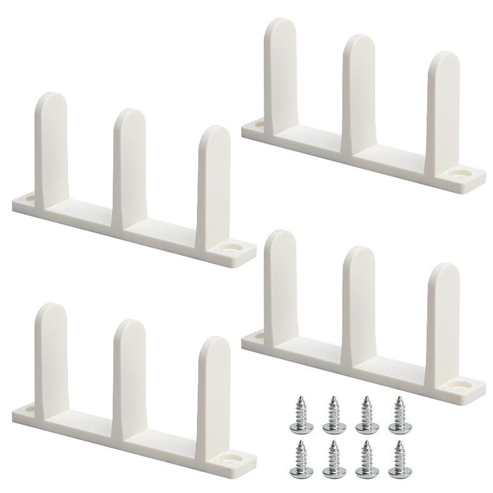 Sliding Door Track Installation Sliding Door Guide 4Pcs Sliding Closet Door Floor Guides Universal Size Cabinet Door Bottom Guide With For Smooth 9357860057707