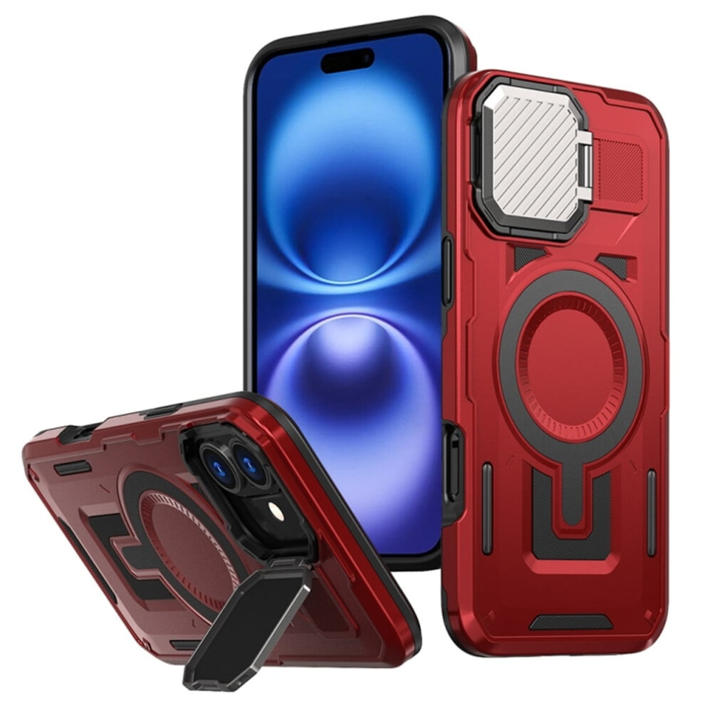 Magsafe Case For Iphone 16 Plus 6.7 Inch Red 968604601705