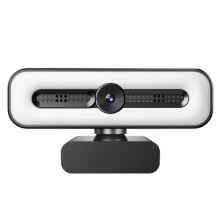 Webcam Full HD 4K pour Ordinateur Portable, Mise au Point Automatique, Diffusion en Direct, Webcam Flexible pour Ordinateur PC, Webcam avec Microphone