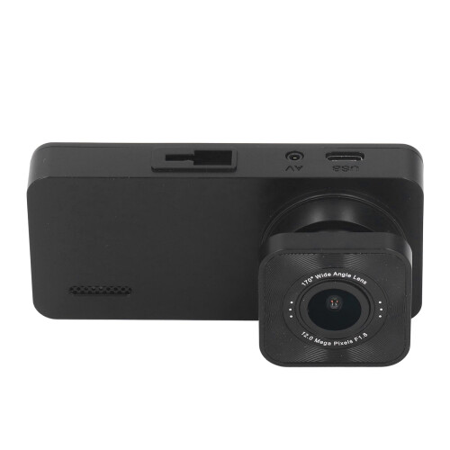 Sensor Dash Cam With Loop Recording, 1080P Front Dash Camera Featuring Night Vision And LCD Display, WiFi Enabled Dash Cam Supporting24H Parking 2