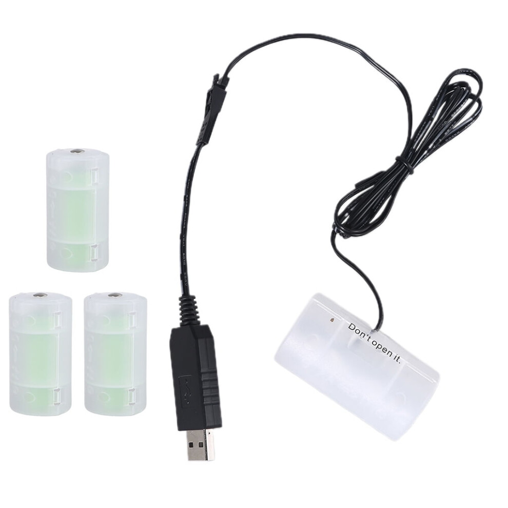 1.1M Usb To 1.5V 3V 4.5V 6V D Cell Eliminator Can Replace 1-4Pcs 1.5V D Alkaline Batteries For Lamp Toy 9180479345879