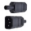 IEC320 C13 Female Power Adapter with Grounding Pin 2 Pack 1