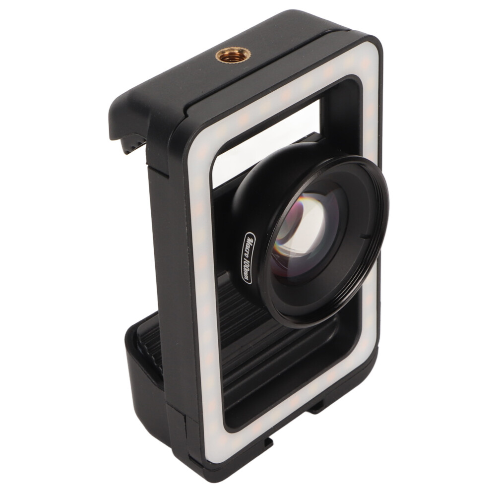 100Mm Macro Lens Clip 10X, 350Mah Led Black/Light 4611393524422