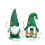 Spring and St Patrick's Day Doll Decorations Set of 2 1