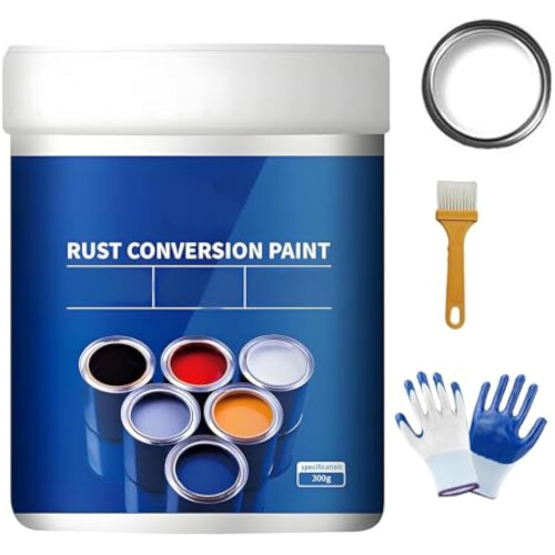 Qidaxia Rust Conversion Paint White 4-in-1 Weatherproof