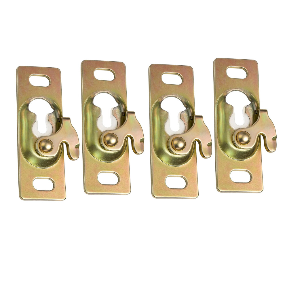 General Pocket Door Hanger Plates Set Of 4 Strong Metal Hardware Doors Track Mounting For Smooth Track Installation 9180479348177