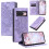 Purple PU Leather Flip Wallet Case for Google Pixel 9 and 9 1