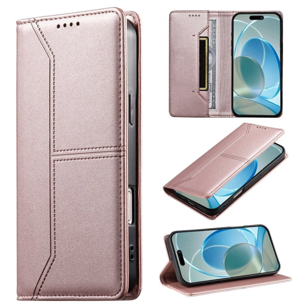 Rfid Blocking Flip Wallet For Samsung Galaxy A35 5G Pink 939152681501