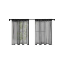 Count 2pcs 29x23" Solid Colour Short Curtains Semi Kitchen Bathroom Thin Home, Gifts for Yourself