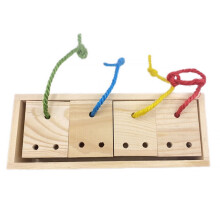 Parrot Toys for Medium Birds Bird Chewing Toy Bird Puzzle Toy 21x8cm Colorful