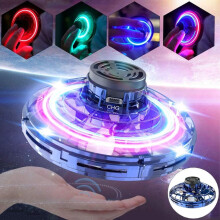 Flying Spinner Mini UFO Drone Toy, Hand-Controlled Hover Ball – Compatible with 2025, Cool Indoor/Outdoor Toy for Kids 7-10+