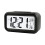 Digitale wekker met groot display, temperatuurweergave en snooze-functie. 1