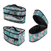 Steam Irons Storage Bag Cherry Blossom Butterflies Lightweight Organizer Protective Portable Garment Steamer Case, Case Only