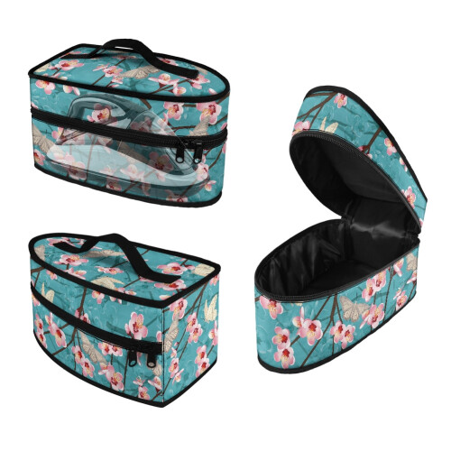 Steam Iron Storage Bag Cherry Blossom Butterflies