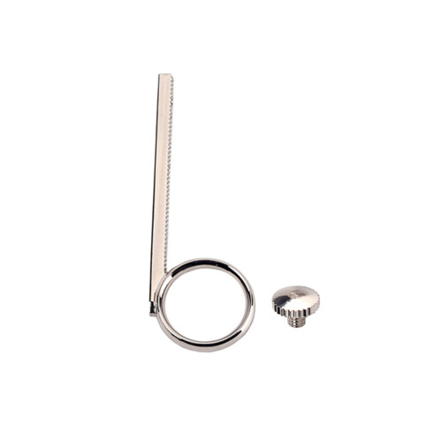Durable Silver Trumpet Finger Ring Slide Pull Metal Replacement 2
