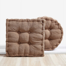 15.7" Round/Square Floor Pillows – Thick Seating Cushions for Adults, Kids, Yoga, Meditation, Sofa & Chair – Compatible with Home & Bedroom