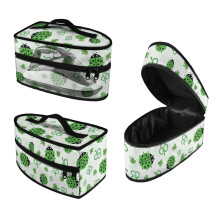Clover Ladybug Pattern Travel Steamer Storage Case