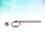 Durable Silver Trumpet Finger Ring Slide Pull Metal Replacement 9