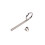 Durable Silver Trumpet Finger Ring Slide Pull Metal Replacement 11