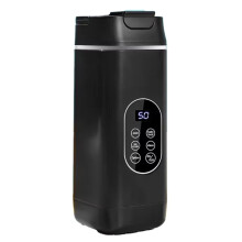 Mixeur Électrique 420 Ml pour Smoothies, Presse-Agrumes Multifonction, Design Compact pour les Voyages et la Maison, Noir.