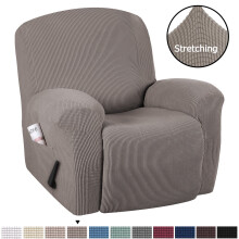 Relaxfotel huzat, 1 üléses, puha, kockás, jacquard szövet