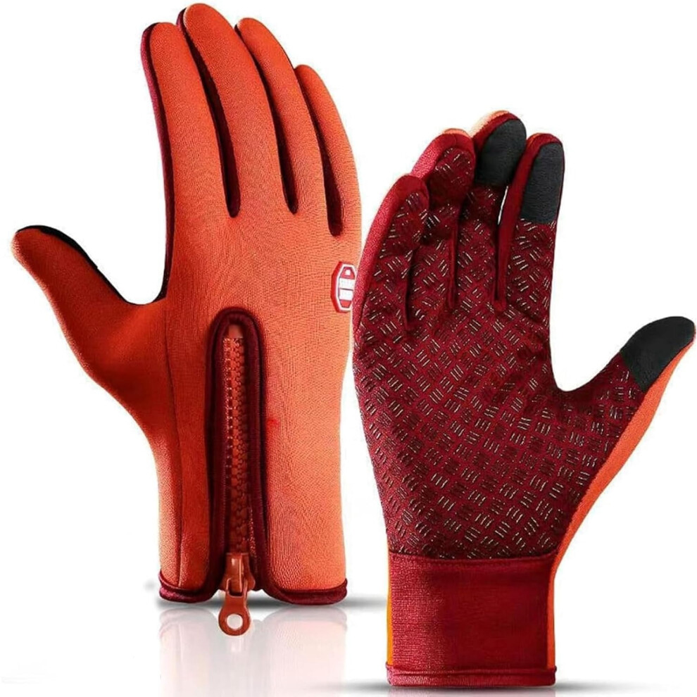 Heated Touchscreen Gloves Windproof Waterproof 1 Pair 900223780324