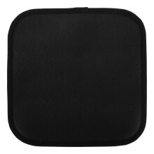 Pretyzoom Black Fireproof Fire Pit Mat for Patio Deck and Lawn Heat Insulation