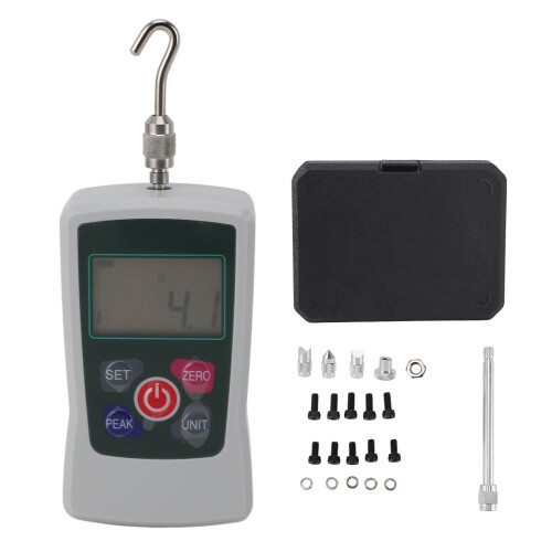 Tension Compression Testing Digital Trigger Pull Gauge With Multi Unit Measurement Enhanced Accuracy Real Time Peak Modes Large LCD Screen Push Pull