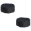 2Pcs Black Cotton Mesh Chef Beanie Adjustable Cooking Hat for Bakers 7