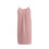 Women's sleeveless open-back summer dress pink medium length 4