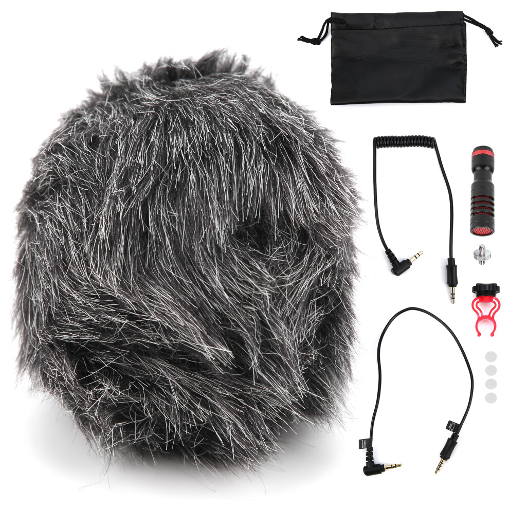 Wind Rejection Windscreen Noise And Ambiance Reduction Wind Noise Reduction Acoustically Transparent Microphone Windscreen Muff For Live Broadcasts 9489952706726
