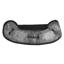 Headache Relief Cooling Eye Mask With Gel Bead Double Sided Design Reusable Cold Compress Adjustable Strap Migraine Relief Travel Ready Storage Hot