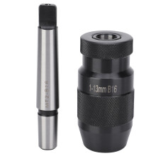 Highly Precise Drill Chuck Stainless Steel Drill Chuck with Quick and Easy Bit Replacement for Lathe Milling and Drilling Machines