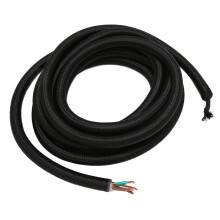 6N OCC Copper Core HiFi Power Cable 3M/9.8ft Black