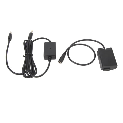 Ψεύτικη μπαταρία ζεύξης DC, προσαρμογέας USB-C για κάμερα χωρίς καθρέφτη, 1