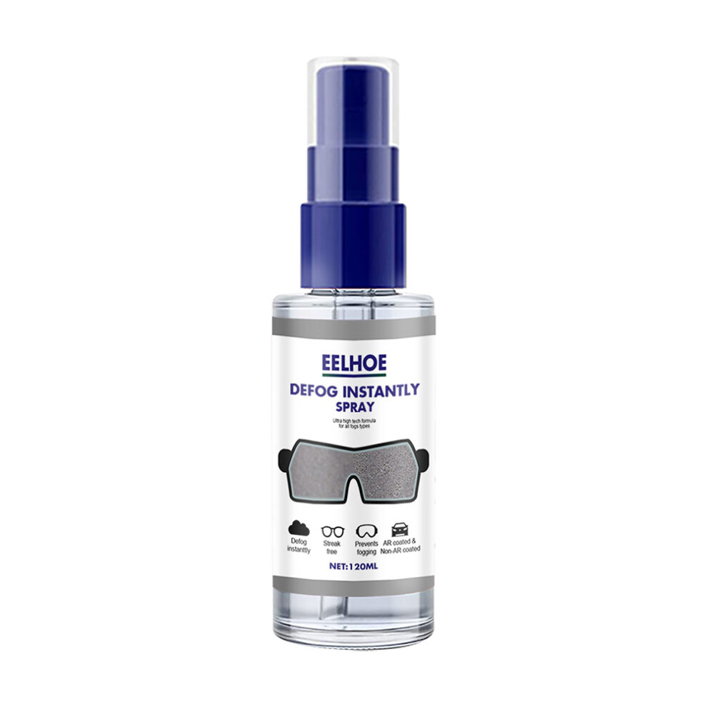 Streak-Free Anti Fog Spray For Eyeglasses And Sports Goggles, Easy To Use Lens Cleaner That Prevents Fogging While Maintaining Lens Integrity