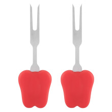 Furculițe din oțel inoxidabil care vă transformă experiența culinară, instrumente durabile pentru pregătirea meselor fără efort, set de 2,