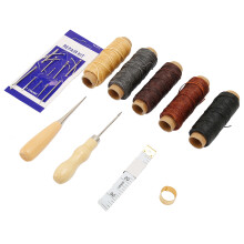 Professional Leather Working Kit 16PCS for DIY Leather Repairs