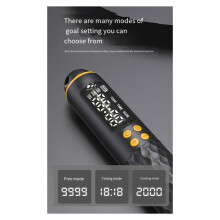 Intelligent Counting Skipping Rope Weight-Bearing Ropeless Dual-Purpose Fitness Exercise Steel Wire White