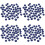 200Pcs Simulation Blueberries Blue Faux Fruit Lifelike Table Decor 4