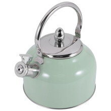 Bollitore un Fischio da 2,5 Litri per Fornello un Gas Tutti I Fornelli Bollitore per Tè e Caffè nel Acciaio Inossidabile Teiera un Gas