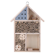 Houten Insect Hotel Bee Huis Hout Bug Kamer Hotel Onderdak Tuin Decoratie Nesten Doos voor Lieveheersbeestjes Gaasvliegen Vlinder