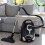Champion Staubsauger Eco Clean 700 W 9,5 m DS400 Mattschwarz 3