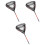 3Pièces Filet De En Alliage Aluminium Quick-Dry Compact 3